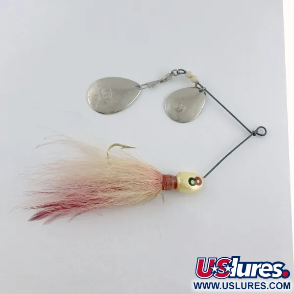   GRASSL’S DOUBLE OO Spinnerbait, silver, 14, блешня оберталка (вертушка) #23653