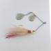   GRASSL’S DOUBLE OO Spinnerbait, silver, 14, блешня оберталка (вертушка) #23653