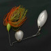  Culprit Spinnerbait, silver/orange, 21, блешня оберталка (вертушка) #23654