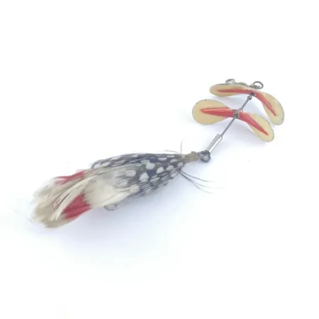 Pflueger Tandem Spinner 1, нікель/червоний, 10, блешня оберталка (вертушка) #23655