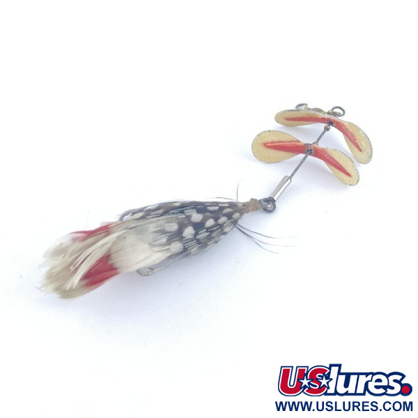  Pflueger Tandem Spinner 1, нікель/червоний, 10, блешня оберталка (вертушка) #23655