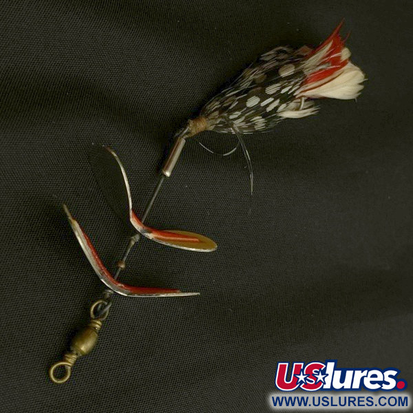  Pflueger Tandem Spinner 1, нікель/червоний, 10, блешня оберталка (вертушка) #23655