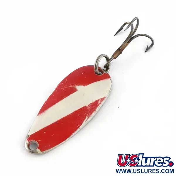 Dura-Pak  Dura Pack Spoon, nikiel/biały/czerwony, 4,5, блесна коливалка (колебалка) #23659