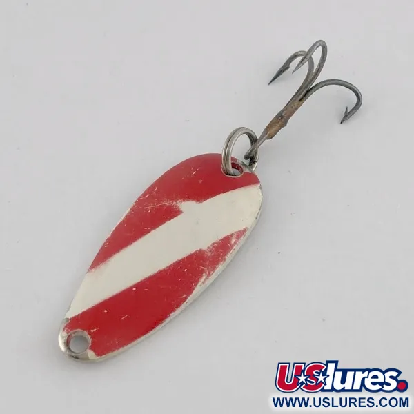 Dura-Pak  Dura Pack Spoon, nikiel/biały/czerwony, 4,5, блесна коливалка (колебалка) #23659