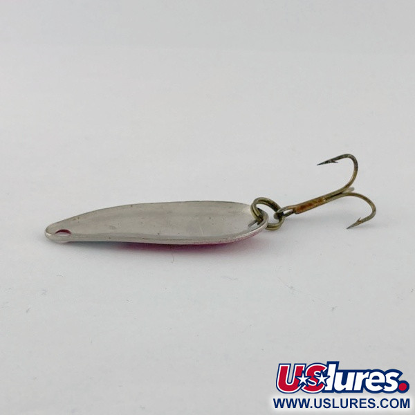  Kmart Spoon, нікель/червоний, 6, блесна коливалка (колебалка) #23660