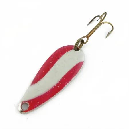 Kmart Spoon, нікель/червоний, 6, блесна коливалка (колебалка) #23660