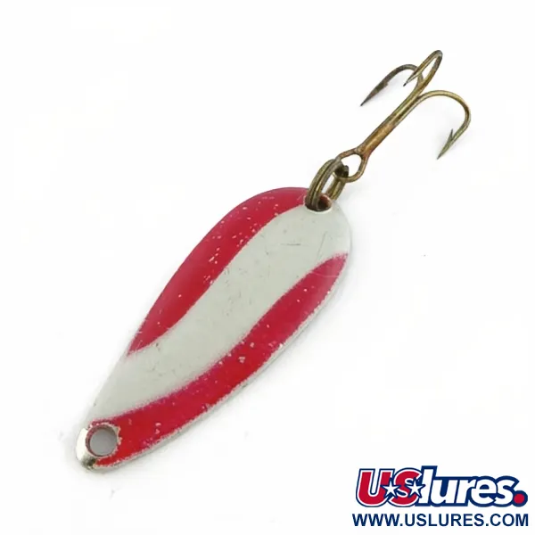  Kmart Spoon, нікель/червоний, 6, блесна коливалка (колебалка) #23660