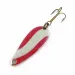 Kmart Spoon, нікель/червоний, 6, блесна коливалка (колебалка) #23660