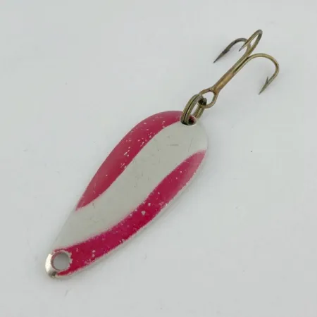 Kmart Spoon, нікель/червоний, 6, блесна коливалка (колебалка) #23660