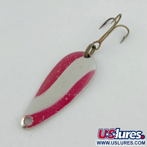  Kmart Spoon, нікель/червоний, 6, блесна коливалка (колебалка) #23660