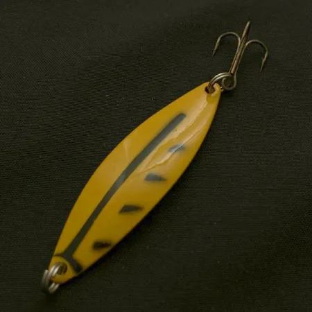 Dura-Pak  Dura Pack Spoon, нікель/жовтий/чорний, 5, блесна коливалка (колебалка) #23666