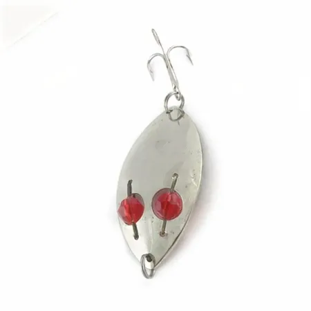 Kmart Kresge, нікель/червоні очі, 10, блесна коливалка (колебалка) #23669