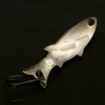 Atlantic Lures Golden Wobble-Fish, нікель, 5, блесна коливалка (колебалка) #23671