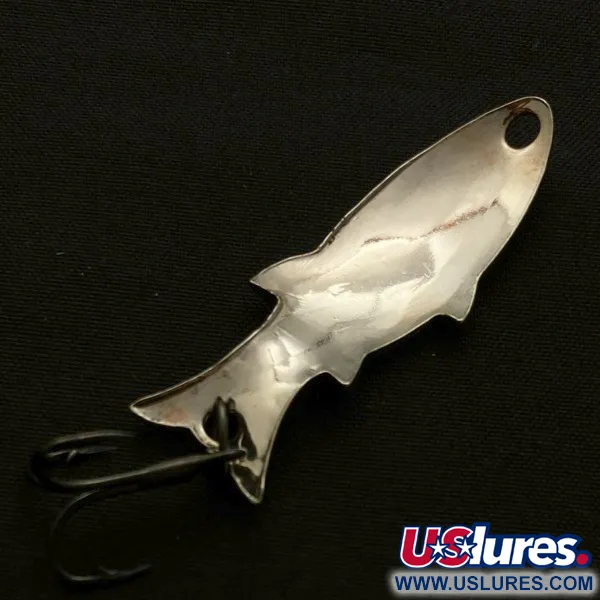 Atlantic Lures Golden Wobble-Fish, нікель, 5, блесна коливалка (колебалка) #23671