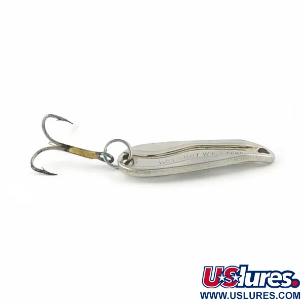  Luhr Jensen Hot Shot W, нікель, 7, блесна коливалка (колебалка) #23682