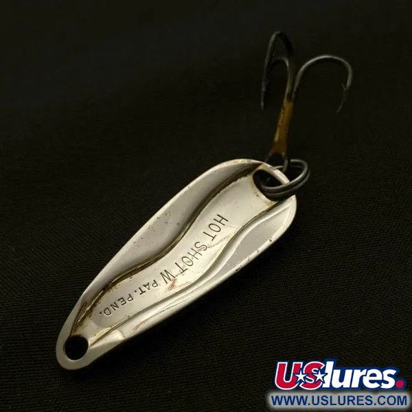  Luhr Jensen Hot Shot W, нікель, 7, блесна коливалка (колебалка) #23682