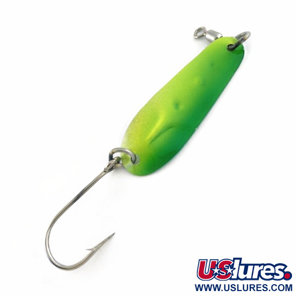 Luhr Jensen Tom Mack #4, green/yellow, 8, блесна коливалка (колебалка) #23685