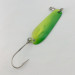 Luhr Jensen Tom Mack #4, green/yellow, 8, блесна коливалка (колебалка) #23685