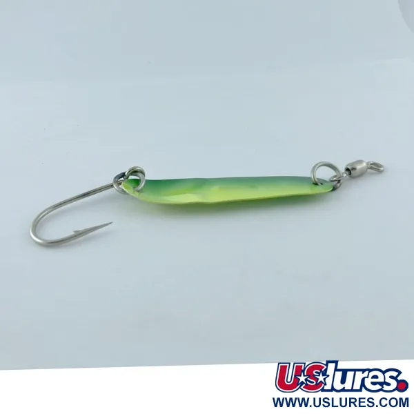 Luhr Jensen Tom Mack #4, green/yellow, 8, блесна коливалка (колебалка) #23685