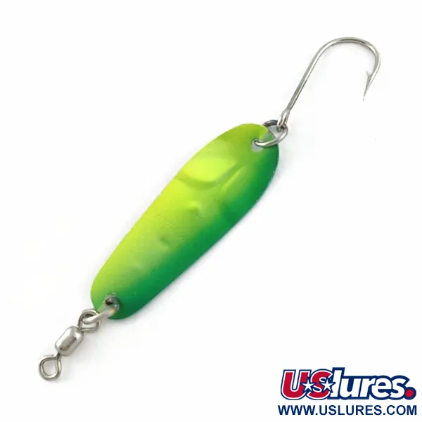 Luhr Jensen Tom Mack #4, green/yellow, 8, блесна коливалка (колебалка) #23685