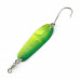 Luhr Jensen Tom Mack #4, green/yellow, 8, блесна коливалка (колебалка) #23685