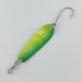 Luhr Jensen Tom Mack #4, green/yellow, 8, блесна коливалка (колебалка) #23685