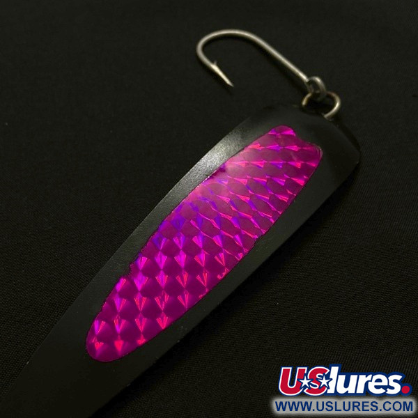  Luhr Jensen Flutter Spoon 38, black, 10, блесна коливалка (колебалка) #23686