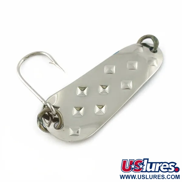  Luhr Jensen Alpena Diamond, нікель/синій, 5,5, блесна коливалка (колебалка) #23692