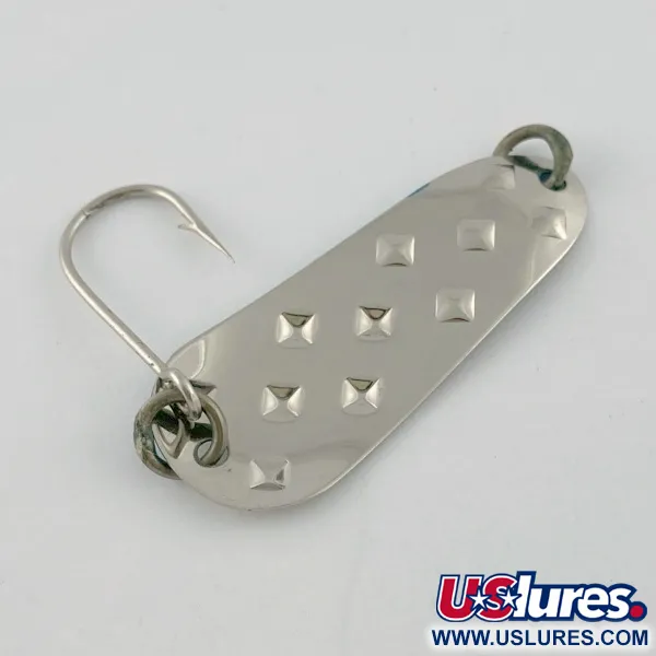  Luhr Jensen Alpena Diamond, нікель/синій, 5,5, блесна коливалка (колебалка) #23692