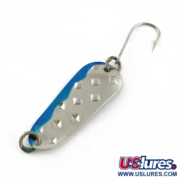  Luhr Jensen Alpena Diamond, нікель/синій, 5,5, блесна коливалка (колебалка) #23692