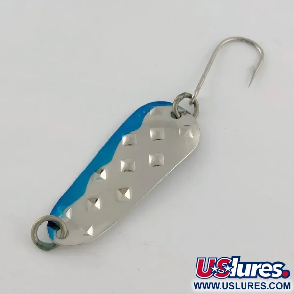  Luhr Jensen Alpena Diamond, нікель/синій, 5,5, блесна коливалка (колебалка) #23692