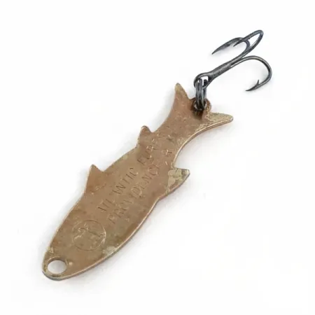 Atlantic Lures Golden Wobble-Fish, мідь, 5, блесна коливалка (колебалка) #23698