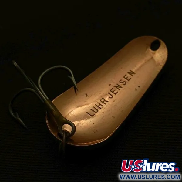  Luhr Jensen Luhr's wobbler, мідь, 11, блесна коливалка (колебалка) #23699