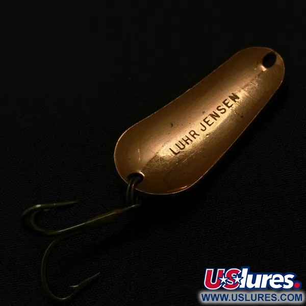  Luhr Jensen Luhr's wobbler, мідь, 11, блесна коливалка (колебалка) #23699