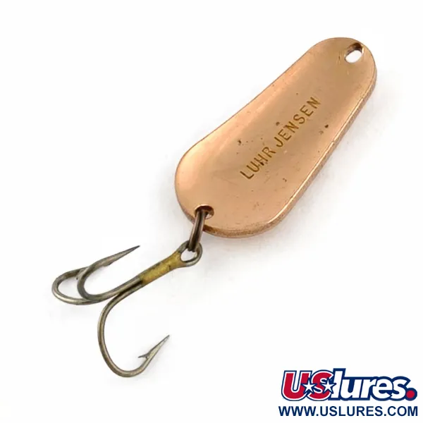 Luhr Jensen Luhr's wobbler, мідь, 11, блесна коливалка (колебалка) #23699
