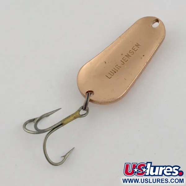  Luhr Jensen Luhr's wobbler, мідь, 11, блесна коливалка (колебалка) #23699