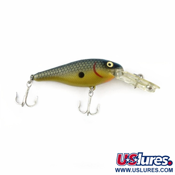  Rebel Double Deep Shad, шартрез, 5, воблер #23706
