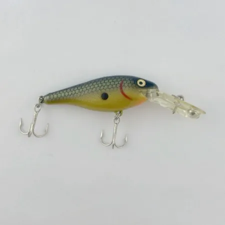 Rebel Double Deep Shad, шартрез, 5, воблер #23706