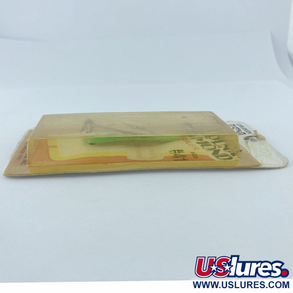 Luhr Jensen Luhr jensen Alpena Diamond #41 Glow, Glo-Flo Green stripe, 7, блесна коливалка (колебалка) #23708