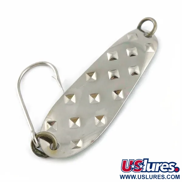  Luhr Jensen Alpena Diamond, нікель/зелений, 7, блесна коливалка (колебалка) #23711