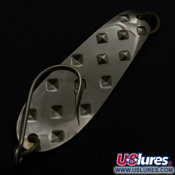  Luhr Jensen Alpena Diamond, нікель/зелений, 7, блесна коливалка (колебалка) #23711