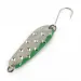  Luhr Jensen Alpena Diamond, нікель/зелений, 7, блесна коливалка (колебалка) #23711