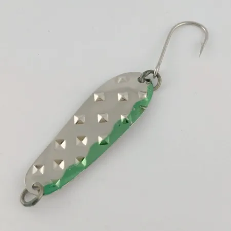 Luhr Jensen Alpena Diamond, нікель/зелений, 7, блесна коливалка (колебалка) #23711