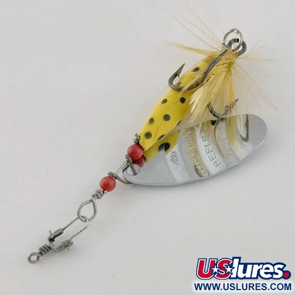 Abu Garcia Spinnaren Reflex, nickel/yellow, 7, блешня оберталка (вертушка) #23714