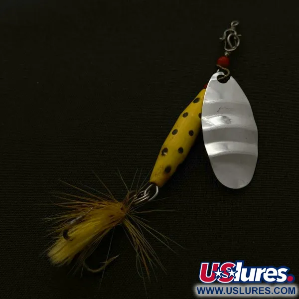 Abu Garcia Spinnaren Reflex, nickel/yellow, 7, блешня оберталка (вертушка) #23714