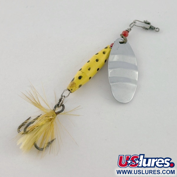 Abu Garcia Spinnaren Reflex, nickel/yellow, 7, блешня оберталка (вертушка) #23714