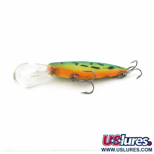  Bill Lewis DIVIN' MAG TRap Rat-L-Trap Floater, Fire tiger, 11, воблер #23722