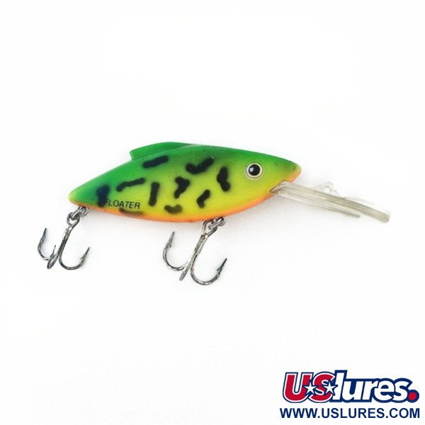  Bill Lewis DIVIN' MAG TRap Rat-L-Trap Floater, Fire tiger, 11, воблер #23722