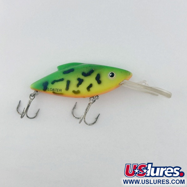  Bill Lewis DIVIN' MAG TRap Rat-L-Trap Floater, Fire tiger, 11, воблер #23722