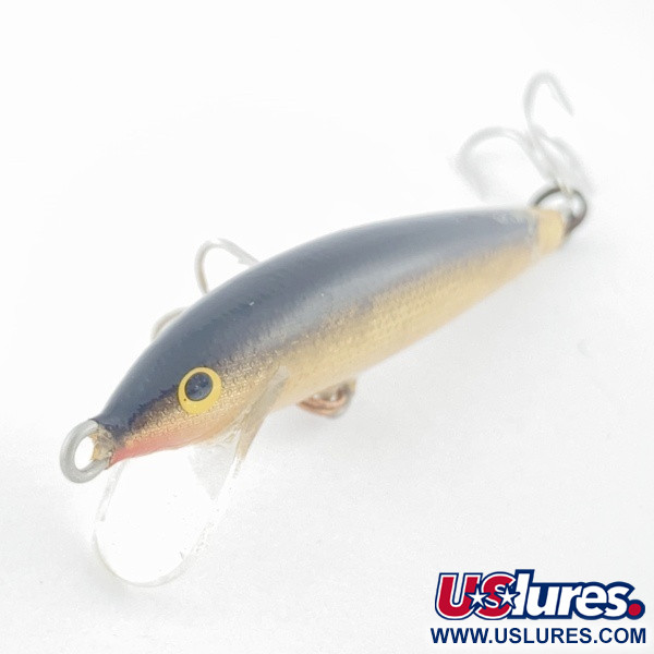  Rapala Original Floater F7, gold, 4, воблер #23730